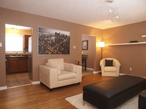 vacant home staging - Living room 2
