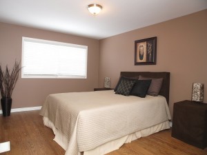 vacant home staging - Master bedroom